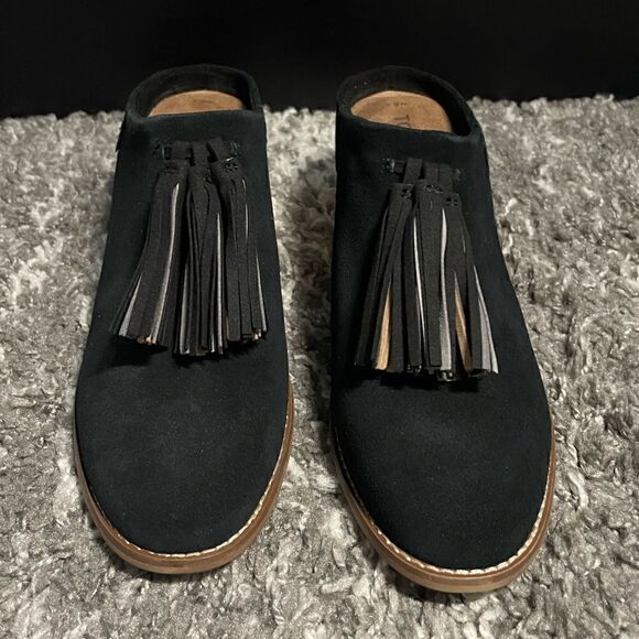 NIB TOMS Leila Tassel Mules - Picture 2 of 8